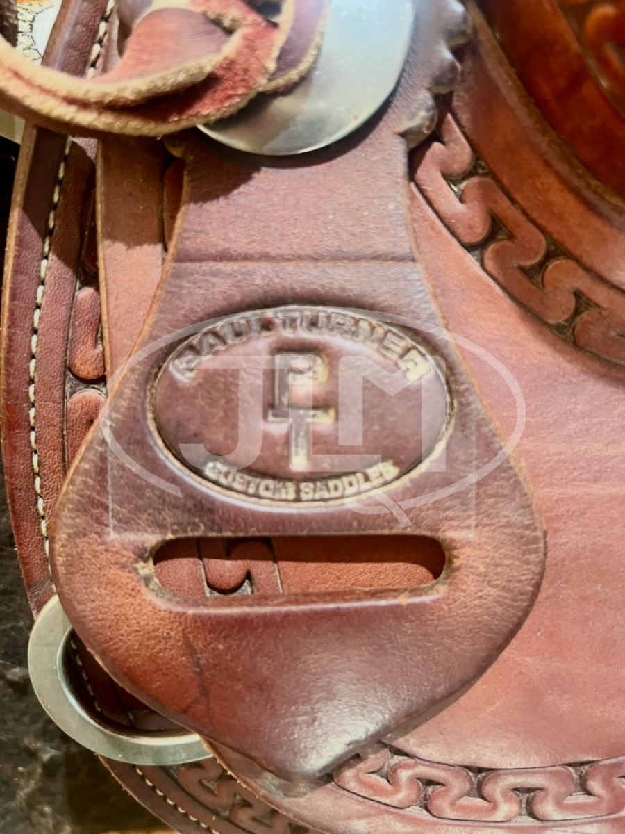 15.5" Paul Turner Ranch Roper Saddle