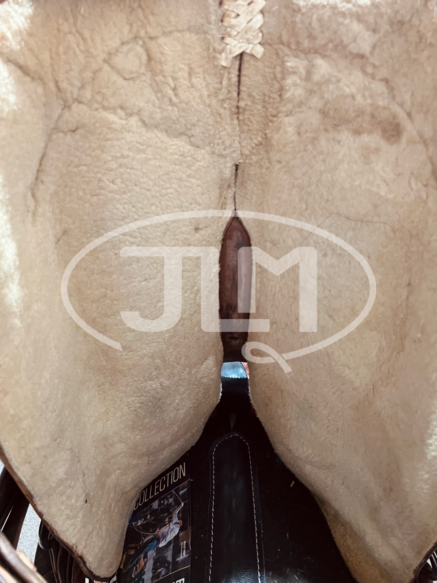 14.5" Longhorn Team Roping Saddle