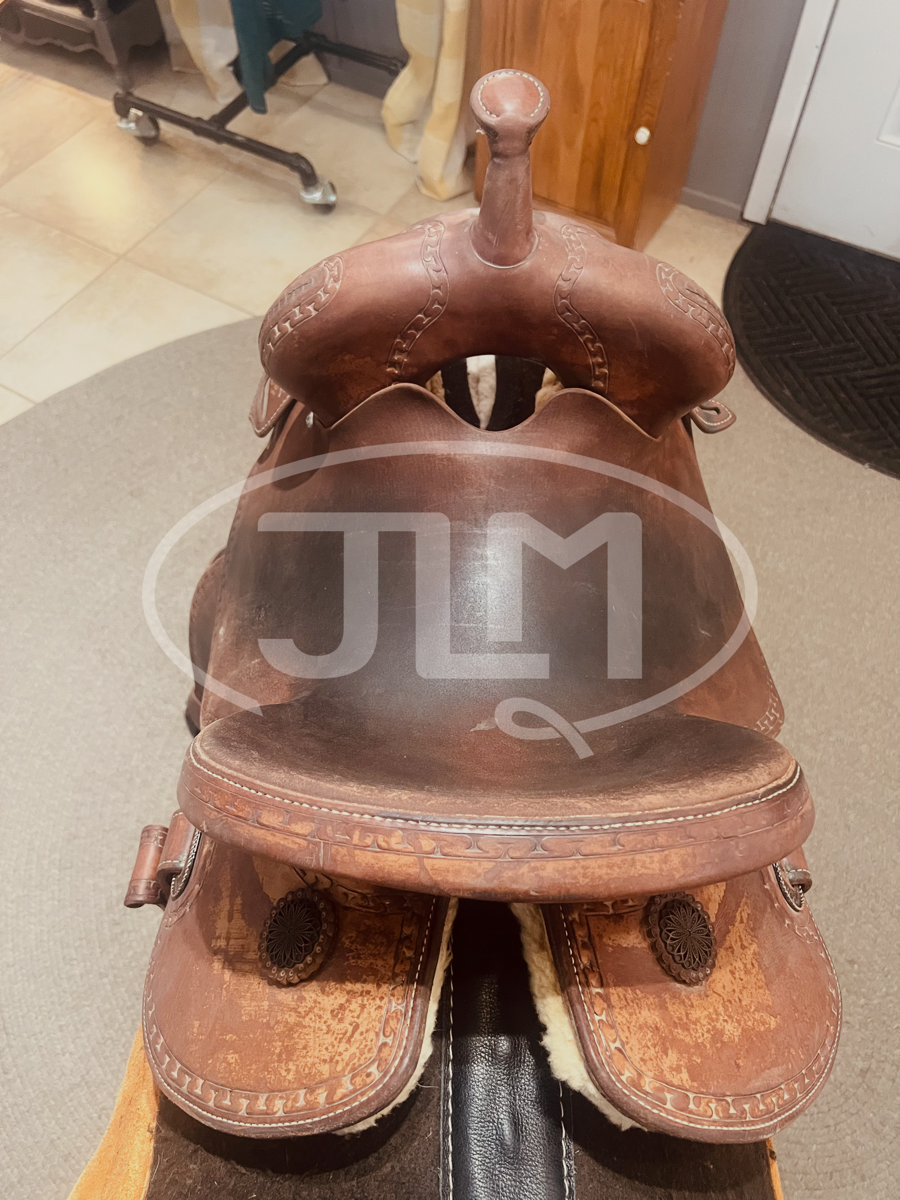 13.5" Burns Saddlery 20 MD Barrel Saddle