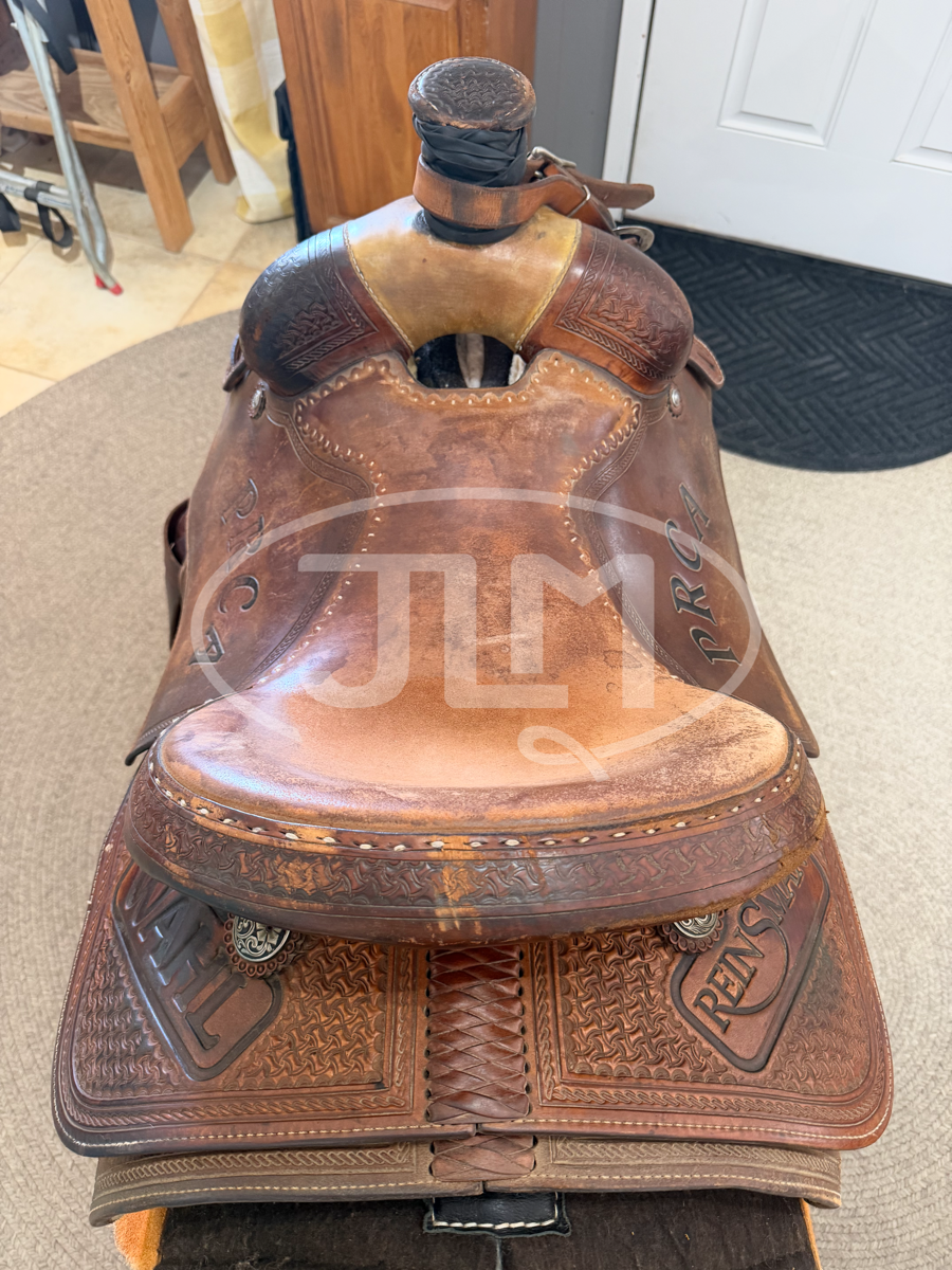 14.5" Reinsman X Series Team Roping Saddle