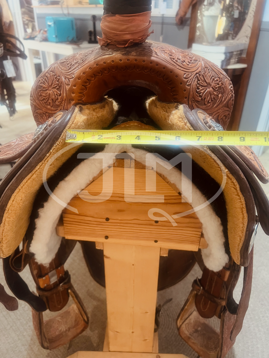 14" Tomahawk Saddlery Team Roping Saddle
