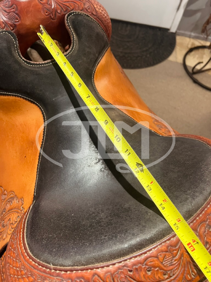 15" Jim Taylor Reining Saddle