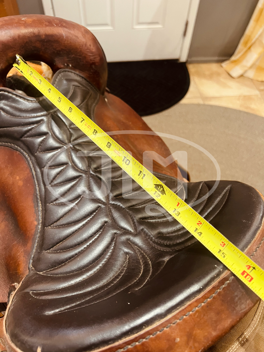 15" Big Horn Center Fire 120 Endurance Trail Saddle