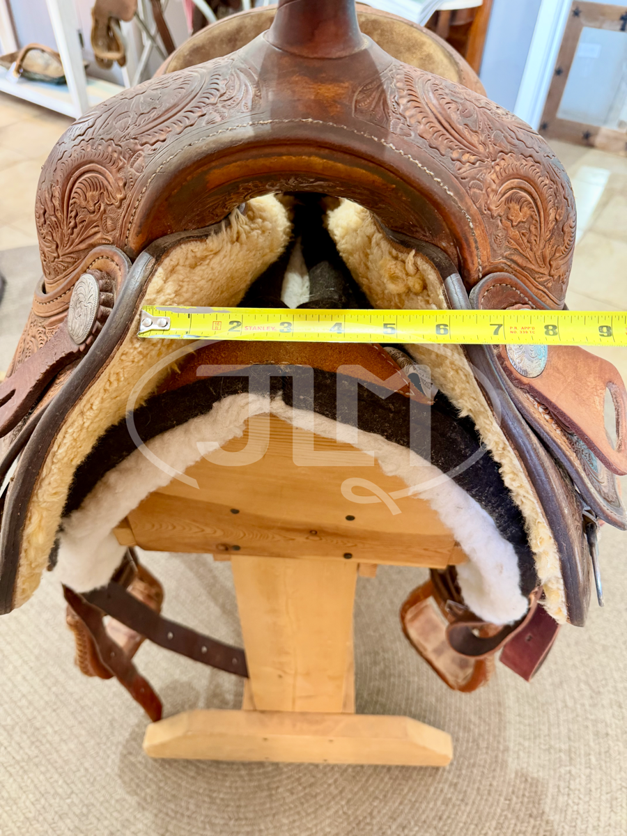 16" Bob's Custom Saddlery Reining Saddle