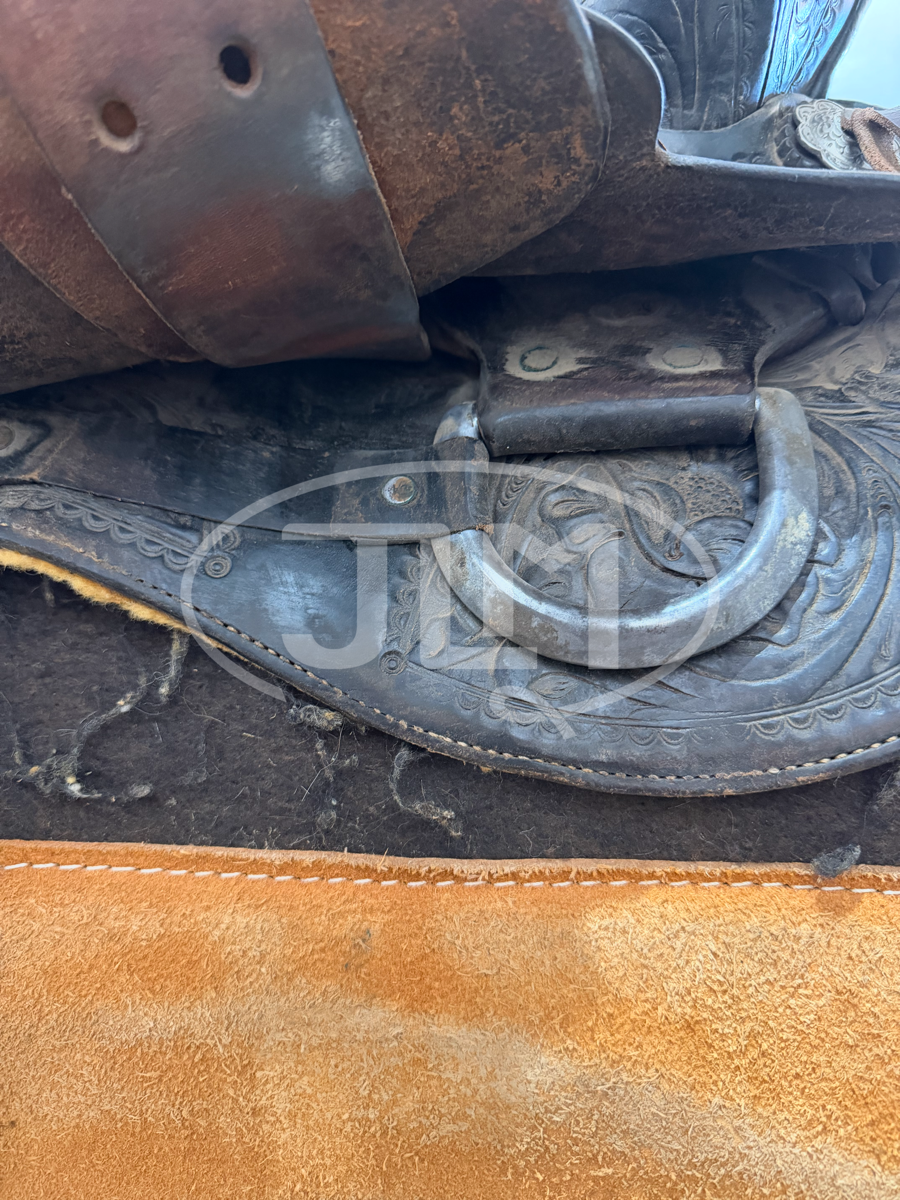 14" Vintage Western Ranch Saddle    S1120