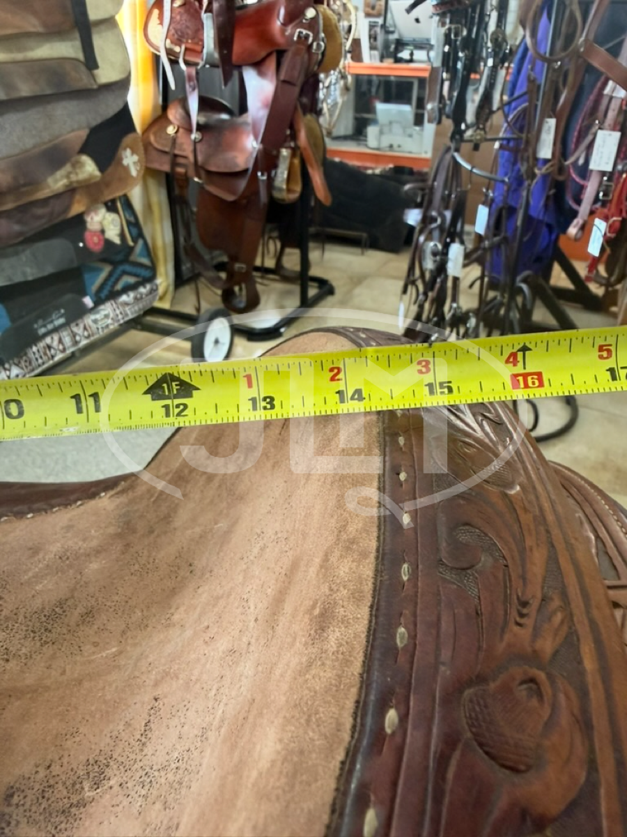 14" Martin Saddlery 01 Roper Team Roping Saddle     S1124