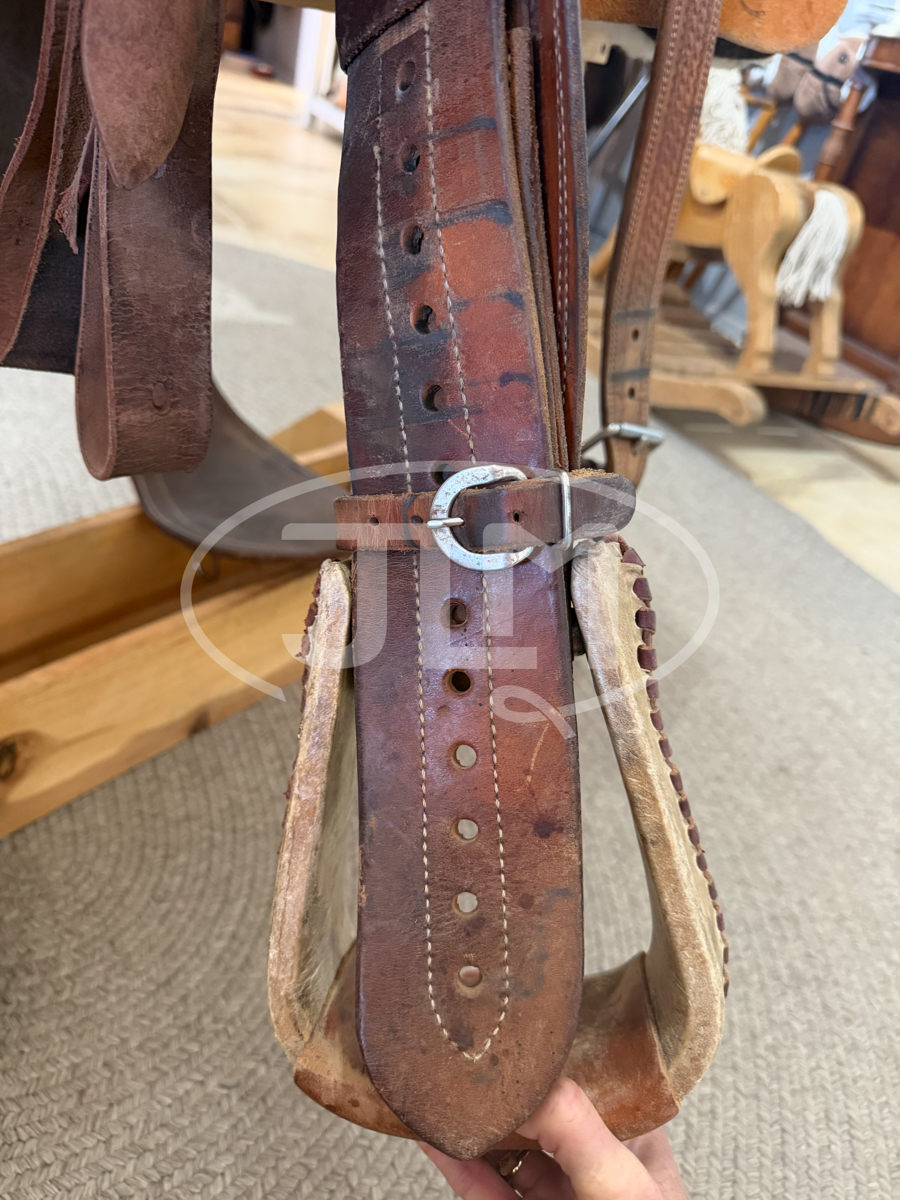 14.5" ROPRO Upfront Custom Team Roping Saddle