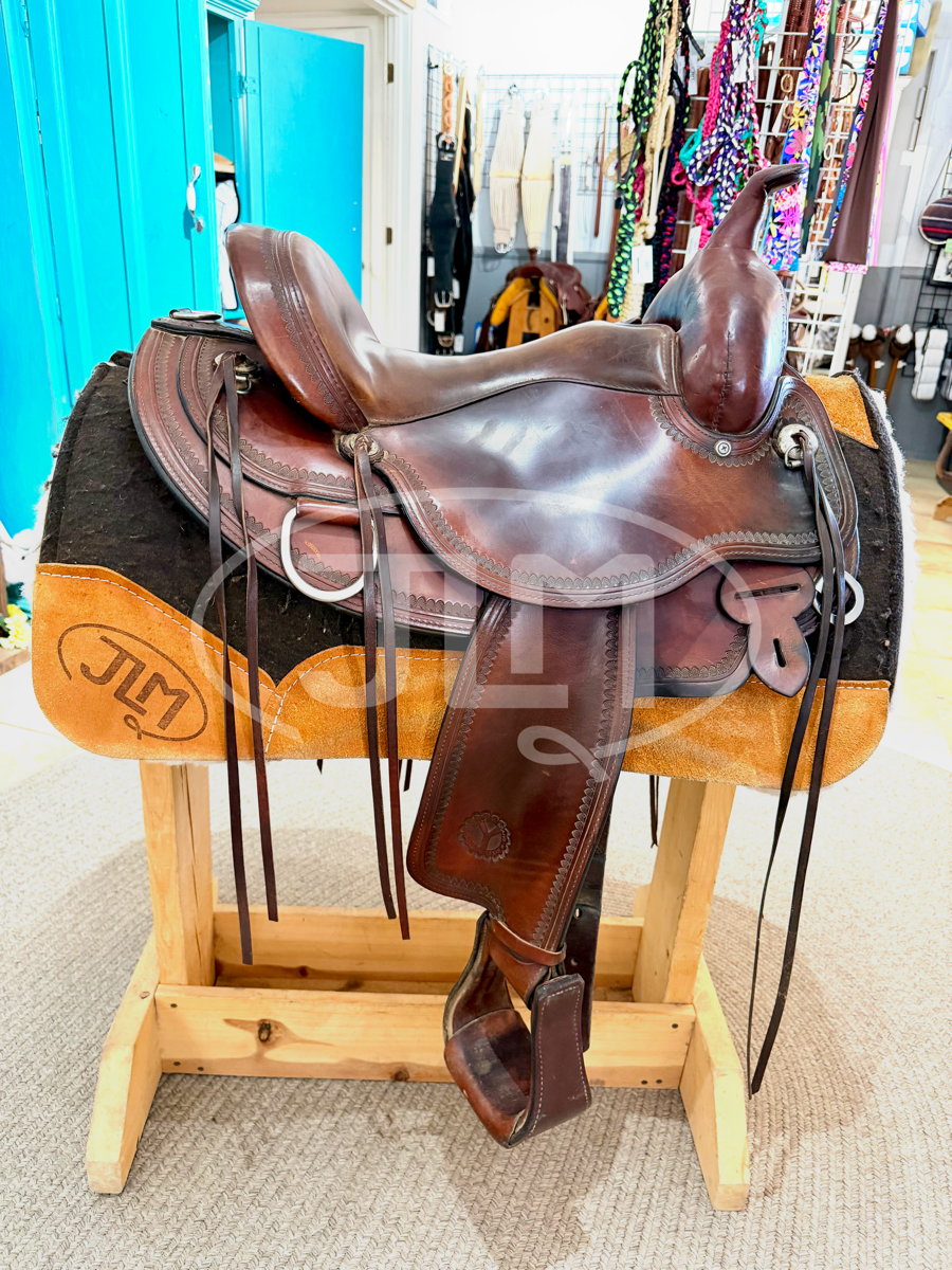 14" Circle Y Omaha Flex2 Trail Saddle