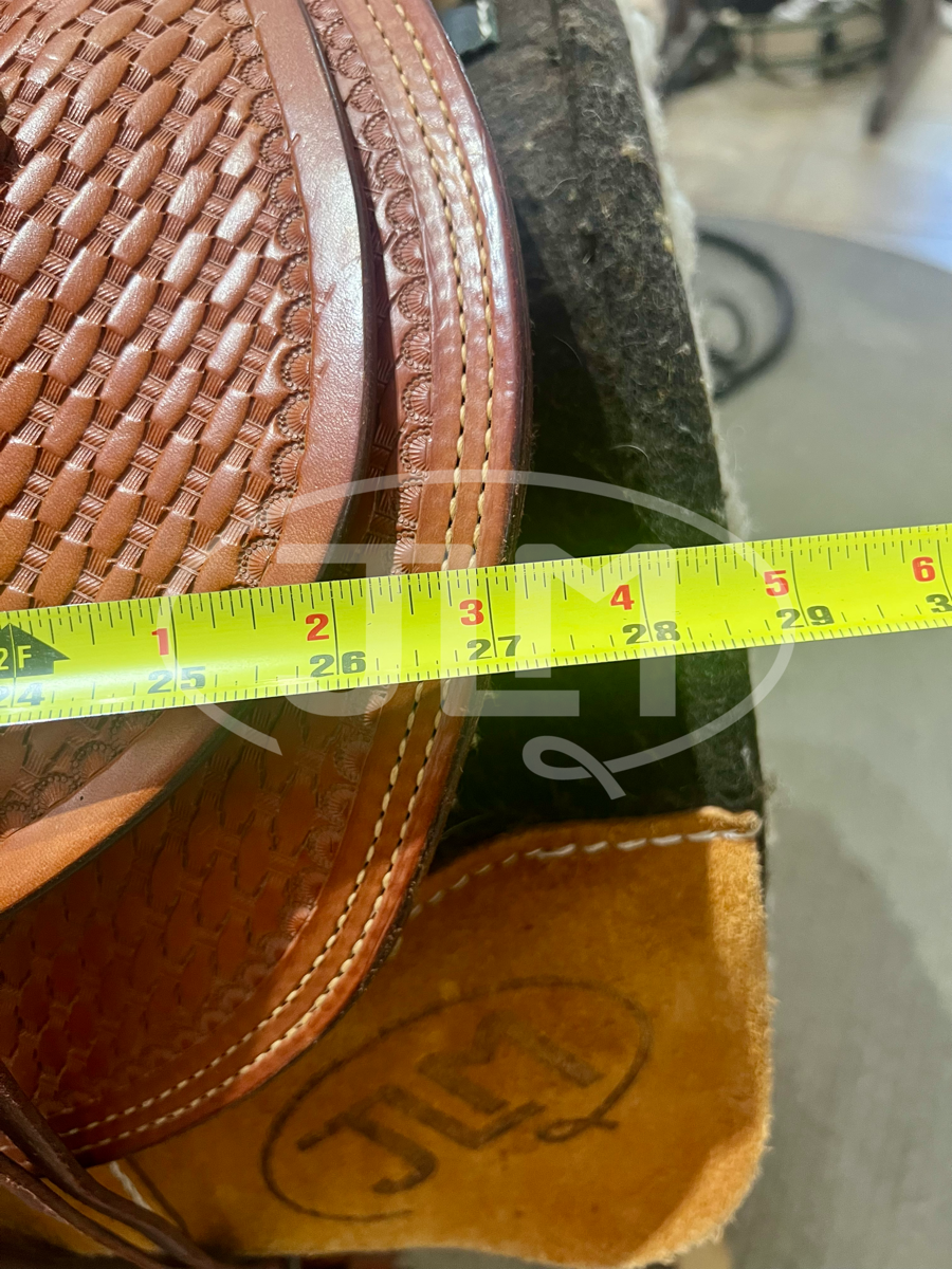 14.5" R. W. Covey Custom Wade Ranch Saddle