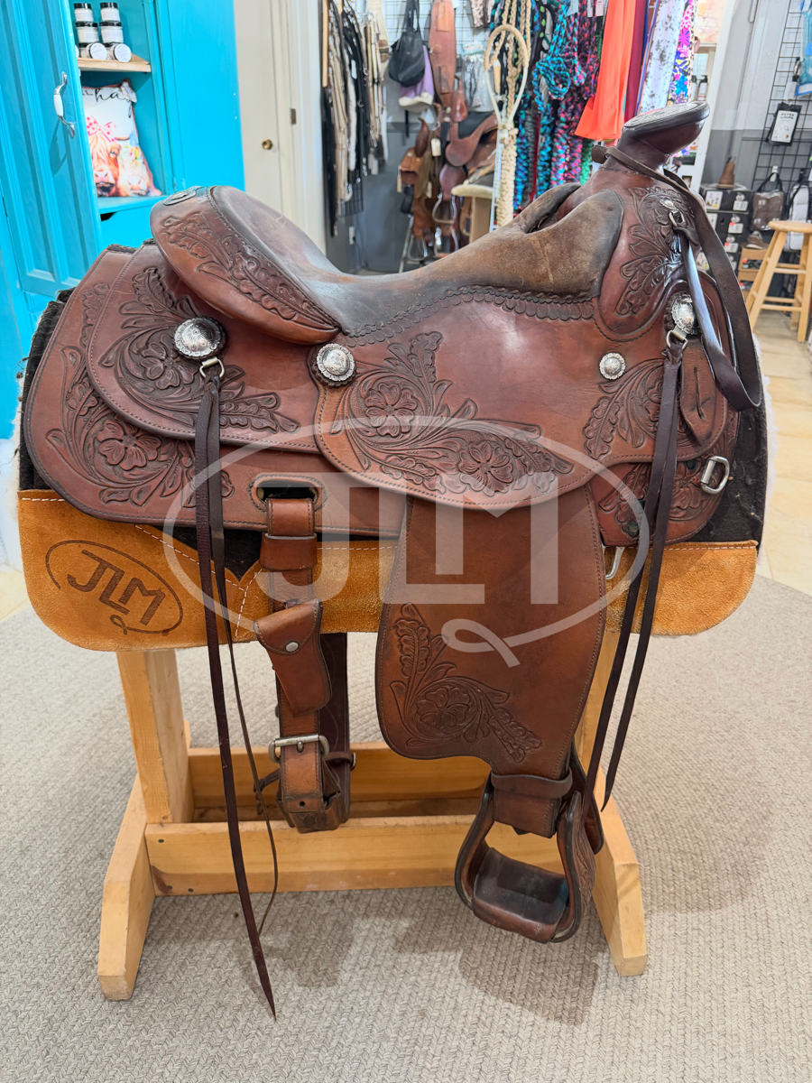 15" Broken Horn Western Saddle     S1113