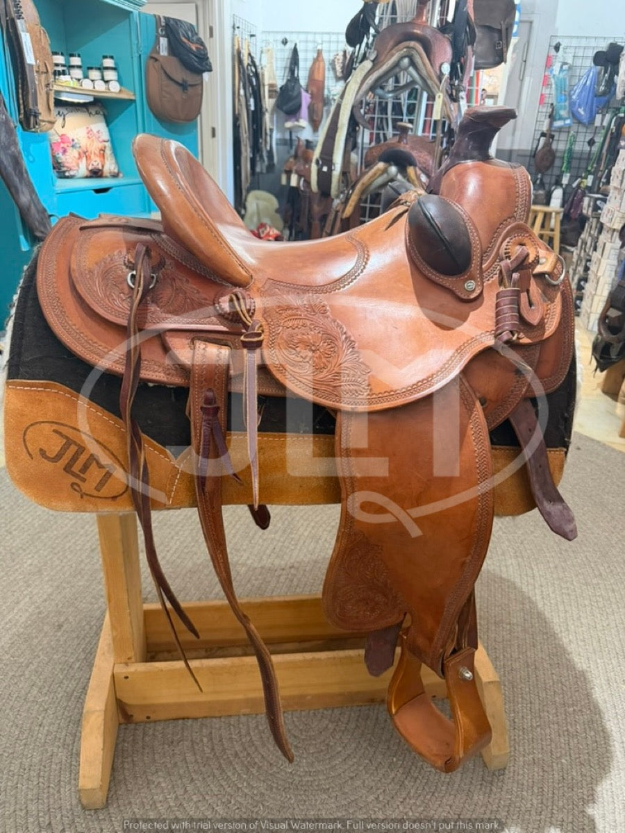 15" Allison Saddlery Ranch Saddle     S1130
