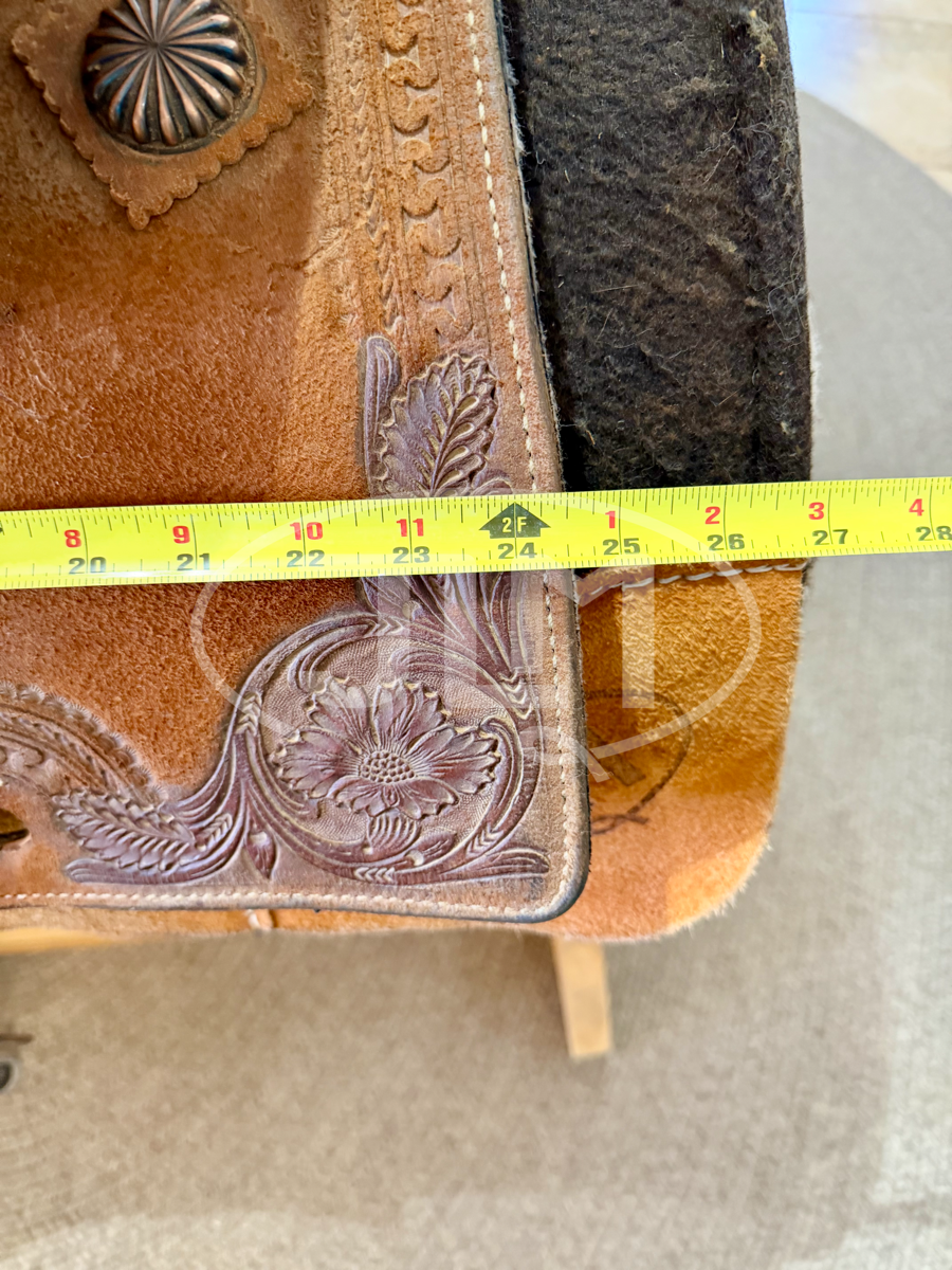 14" Circle Y Marlene McRae Flex Tree Special EFFX Barrel Saddle