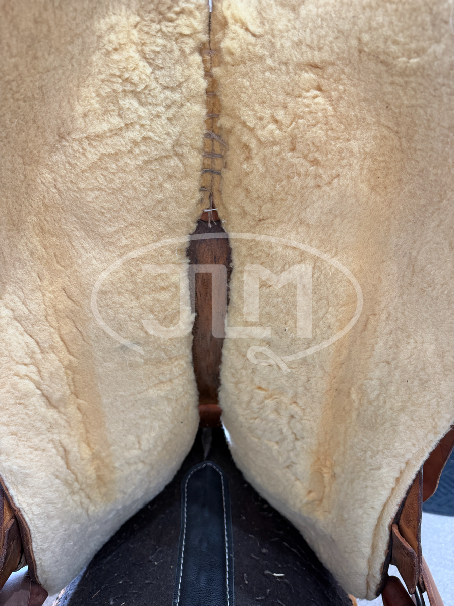 16" JJ Maxwell Cutting Saddle