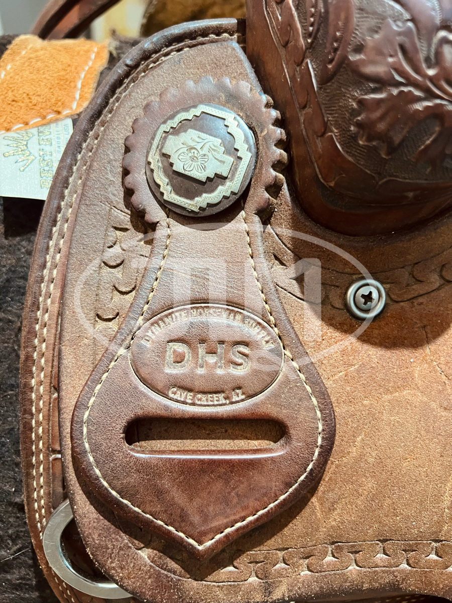 14.5" DHS Team Roping Saddle