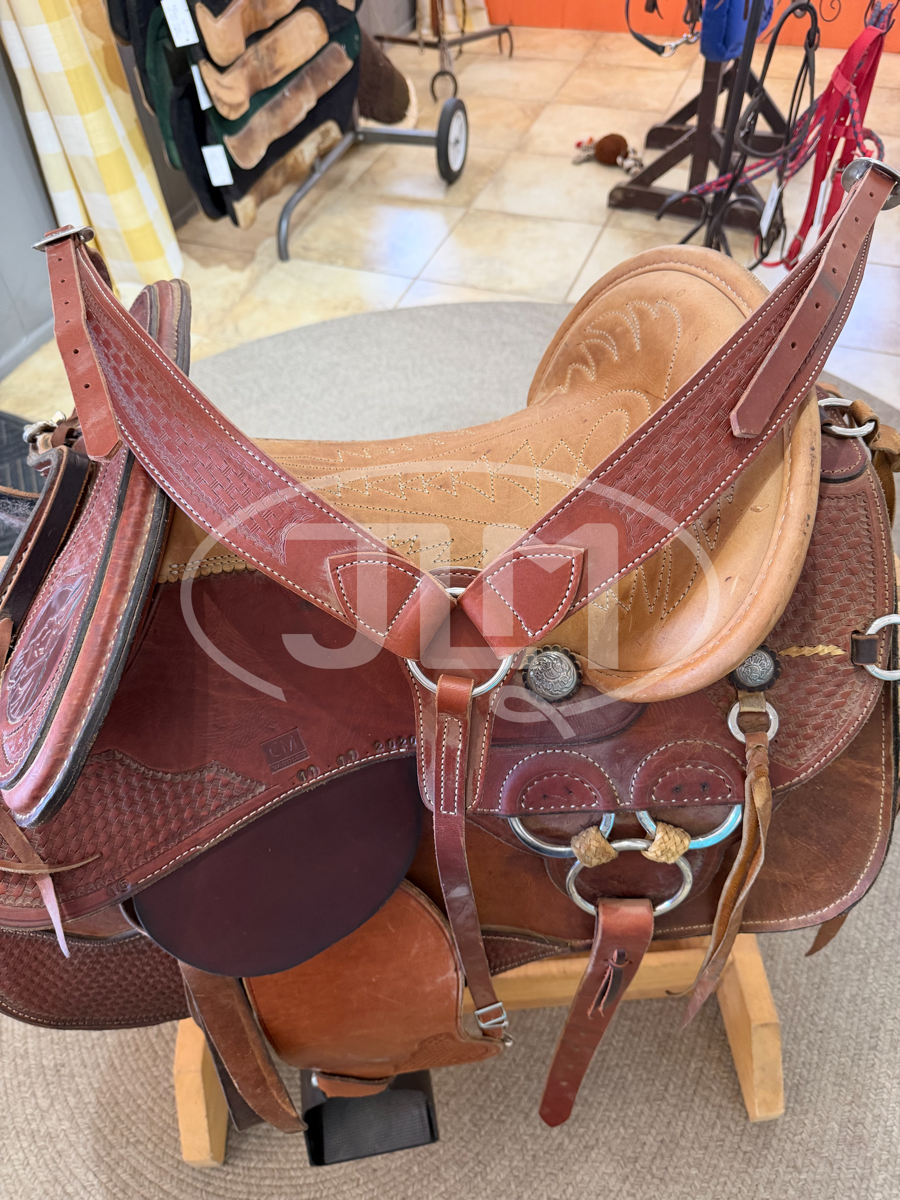 14" Cleide Martins CM Saddles Brazilian Mule Saddle