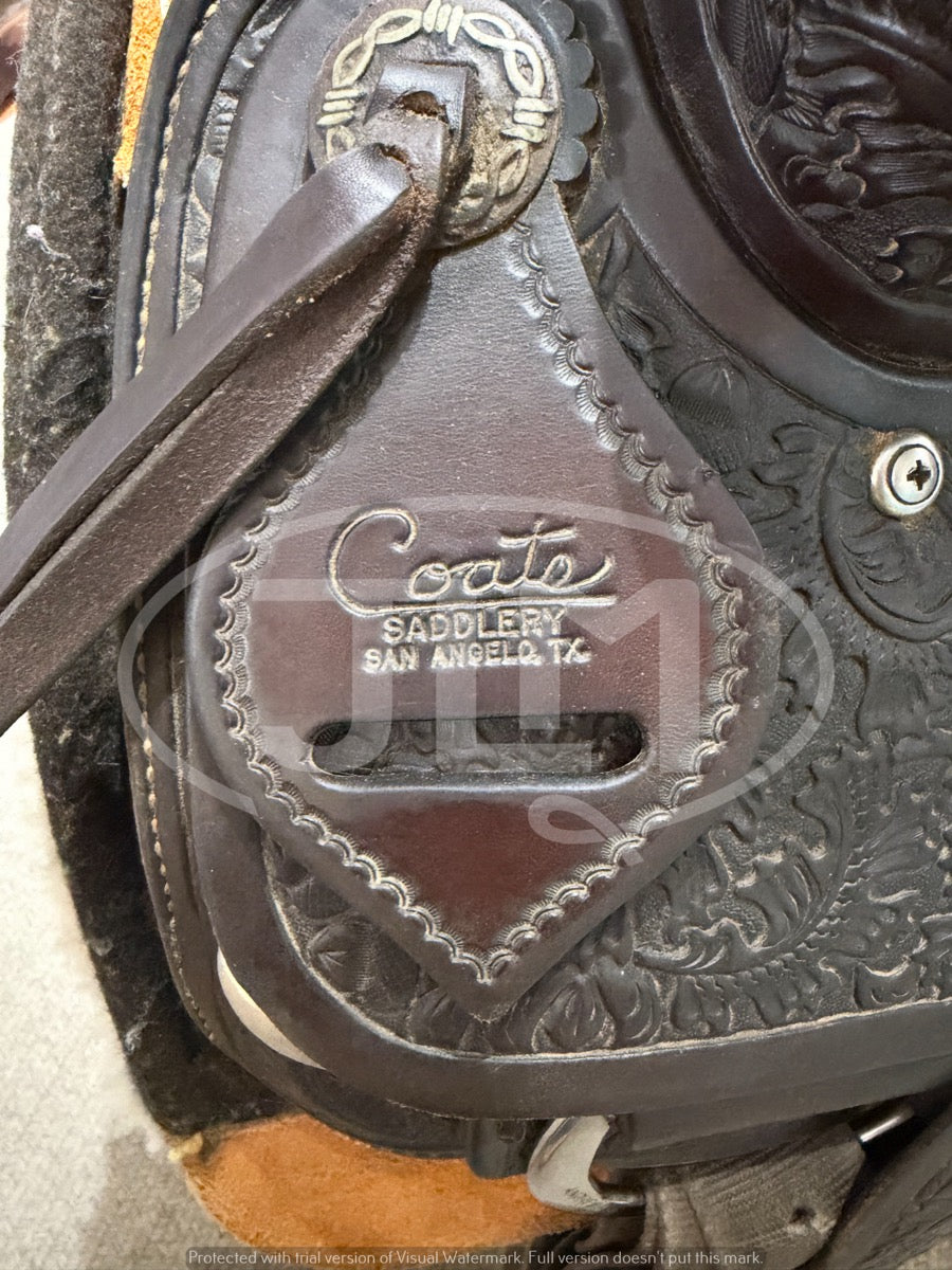 14.5" Coats Saddlery Cutting Saddle     S1161