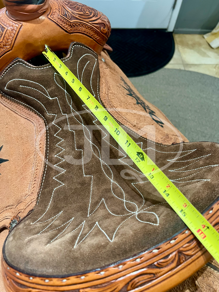 15" Scott Thomas Team Roping Saddle