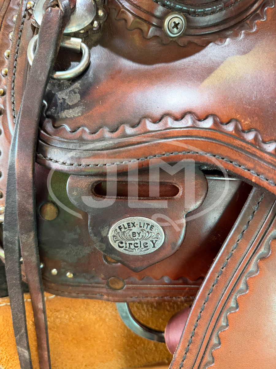 15.5" Circle Y Park and Trail Saddle