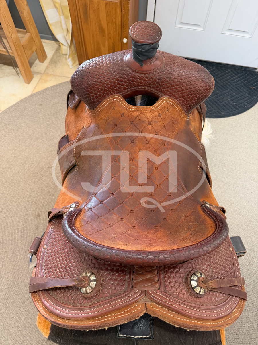 15" Robert Teskey Elite Strip Down Ranch Team Roper Saddle    S1119