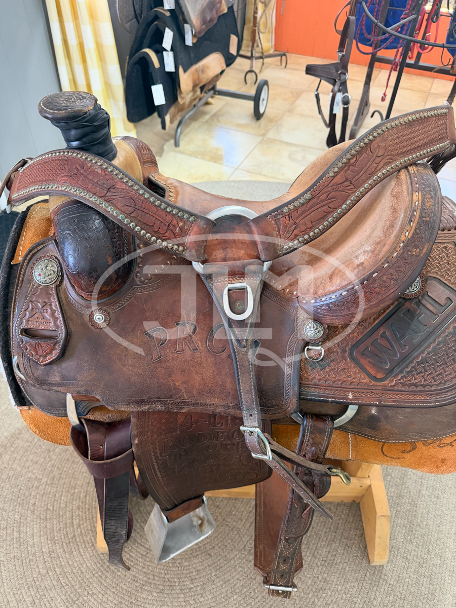 14.5" Reinsman X Series Team Roping Saddle