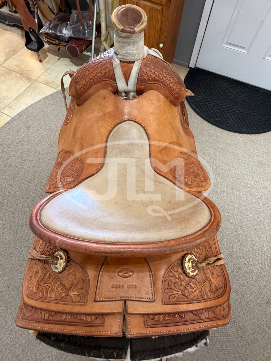 15" Tom's Saddle Shop Custom Ranch Roper Saddle