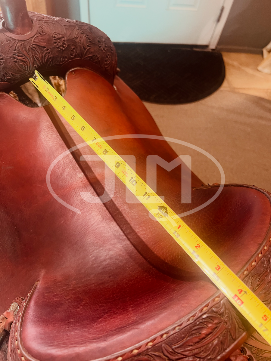 15" Stray Dog All Around Breakaway Rope Saddle