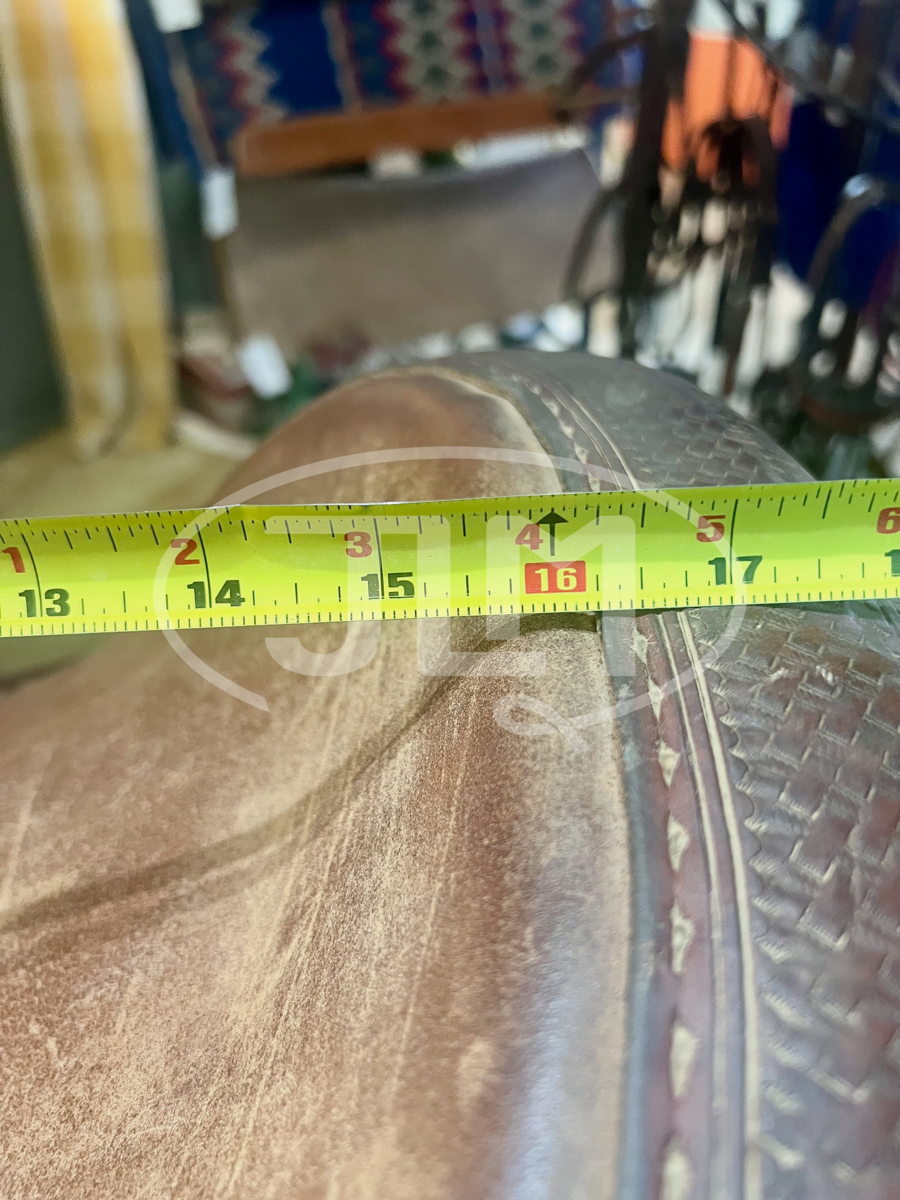 15.5" Bob's Custom Team Roping Saddle