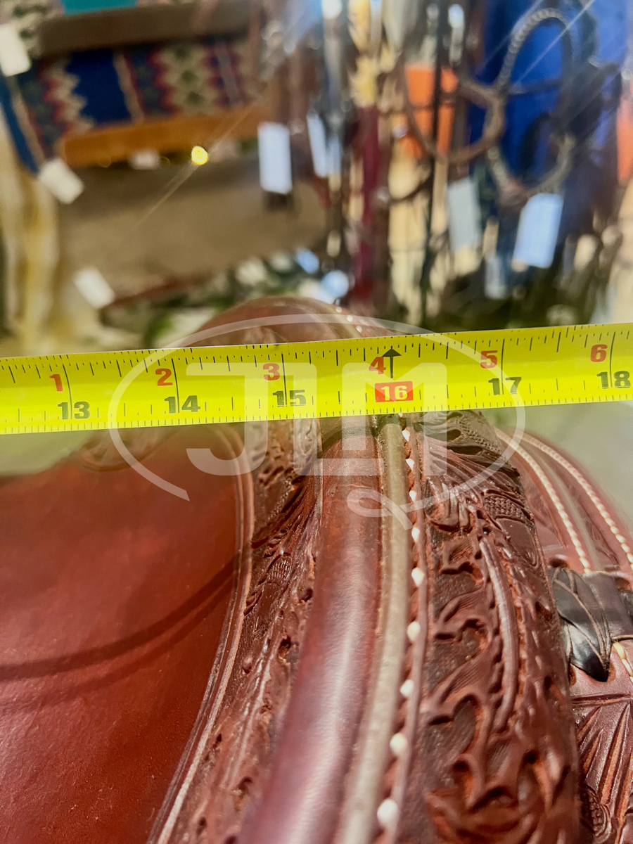 15.5" Stray Dog Cutting Saddle