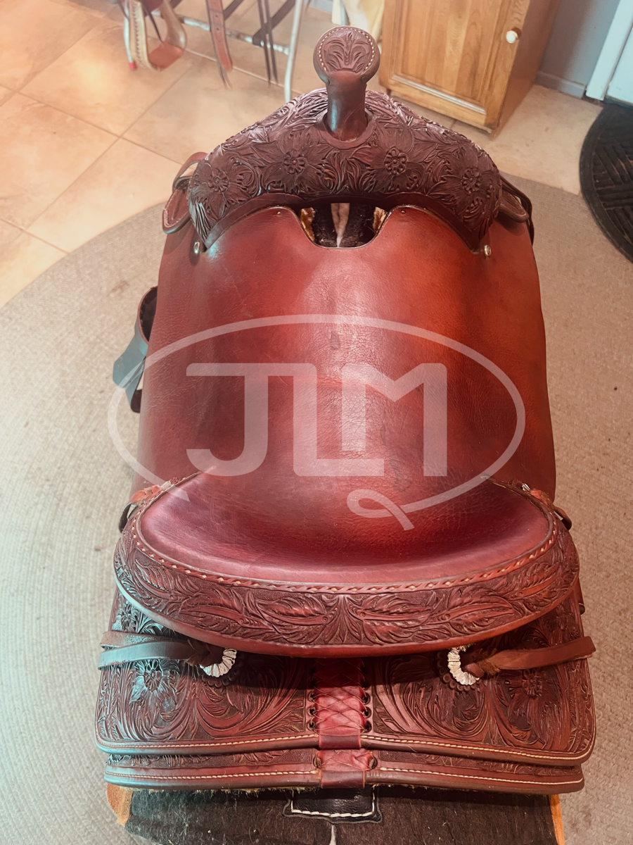 15" Stray Dog All Around Breakaway Rope Saddle