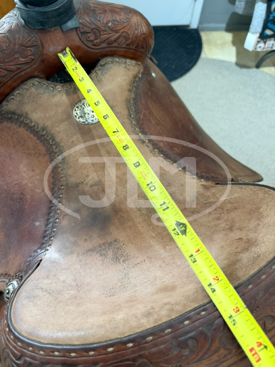 14" Martin Saddlery 01 Roper Team Roping Saddle     S1124