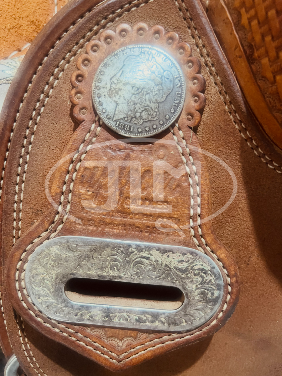 13.5" ROPRO Upfront Custom Team Roping Saddle