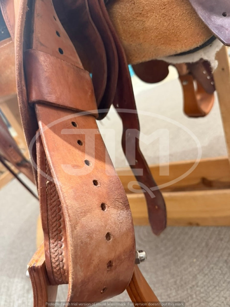 15" Allison Saddlery Ranch Saddle     S1130
