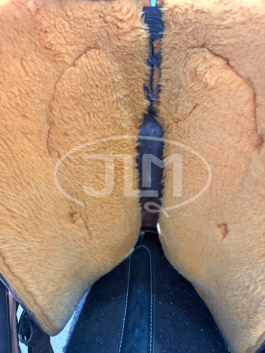 14" WW Burns Saddlery Team Roping Saddle