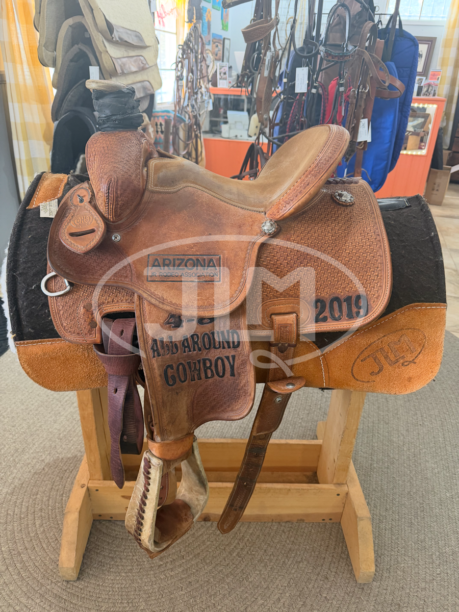 13" DHS Team Roping All Around Saddle