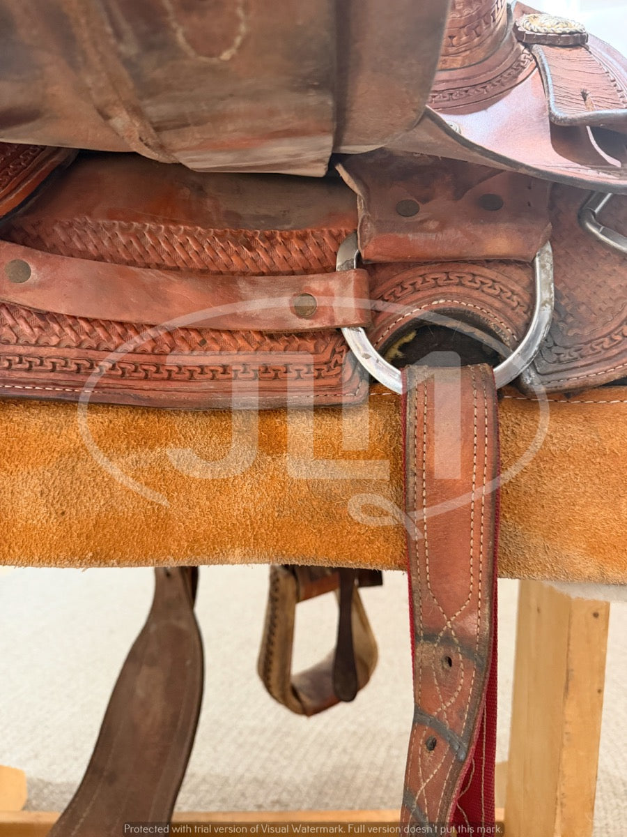 14" Corriente Team Roping Saddle      S1159