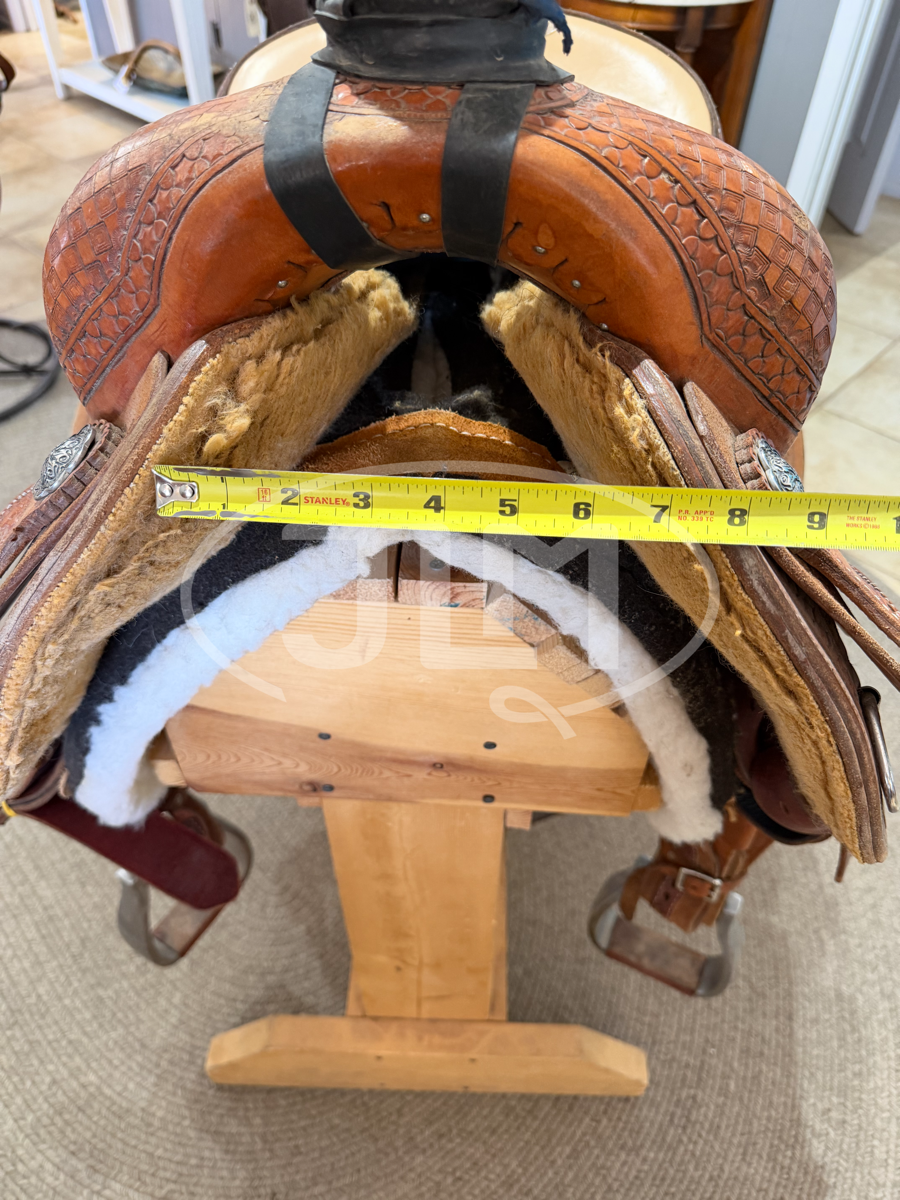 14" Irvine Saddlery All Around Saddle