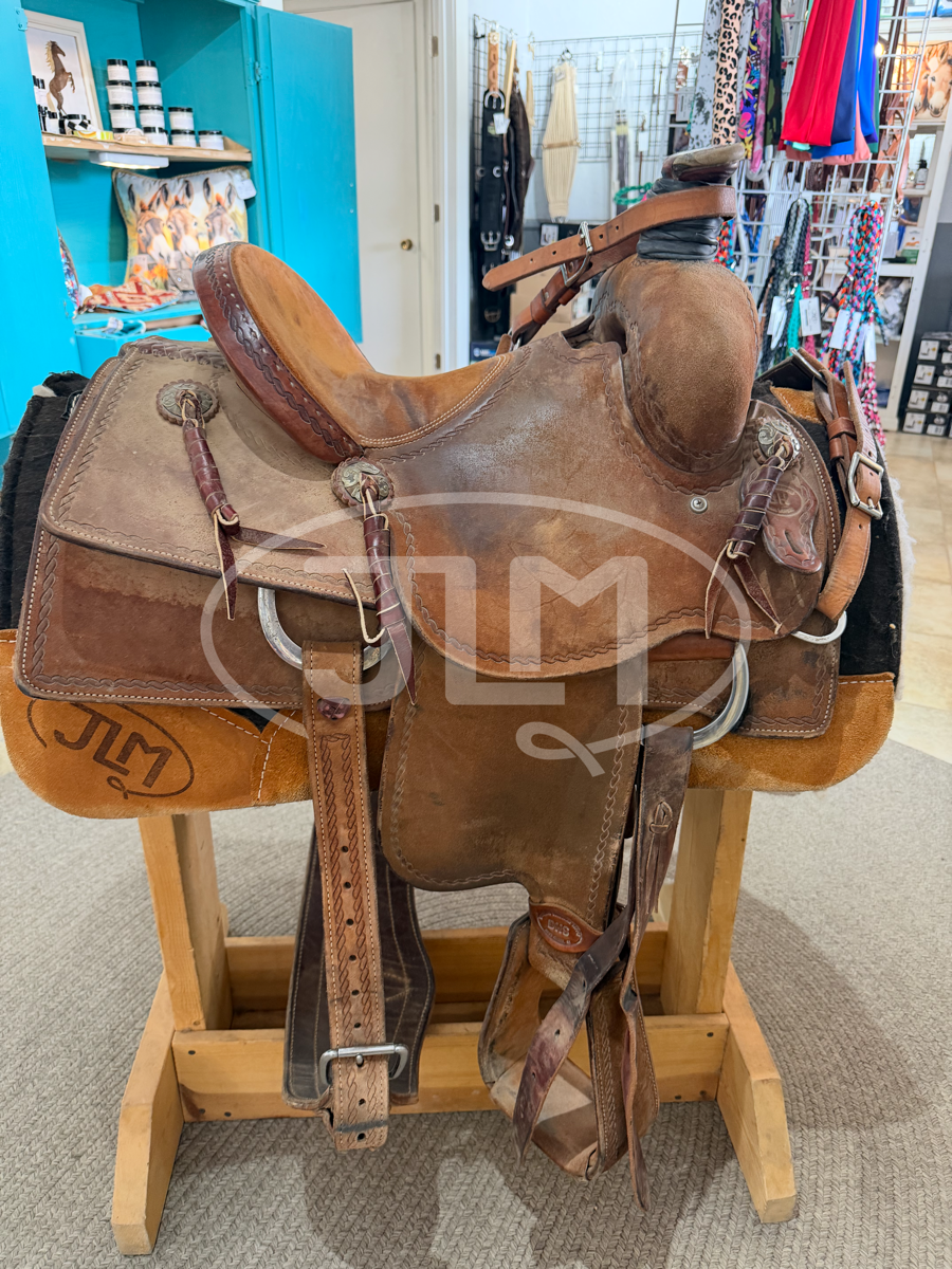 13.25" DHS Brock Hansen Team Roper Saddle