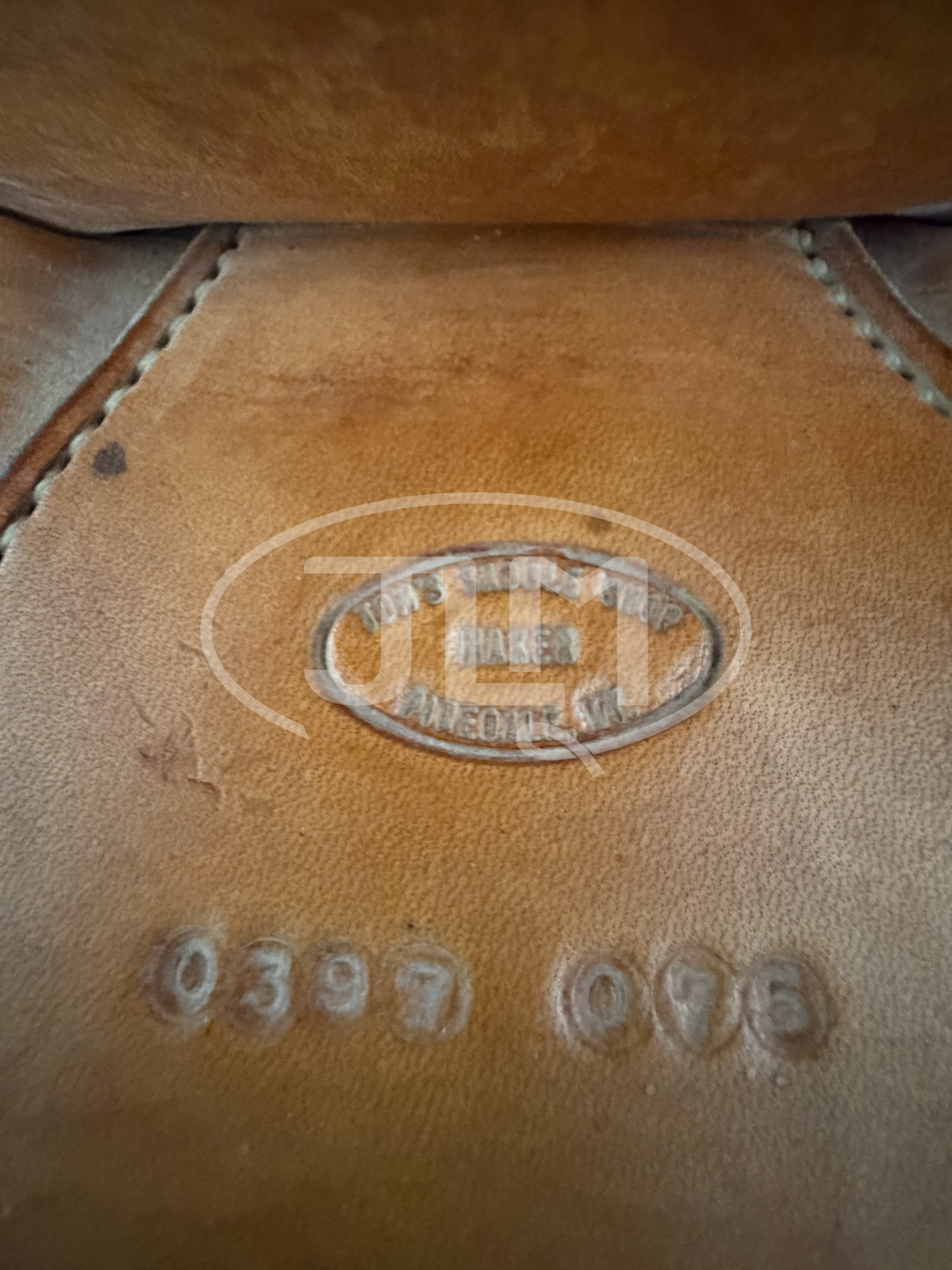 15" Tom's Saddle Shop Custom Ranch Roper Saddle