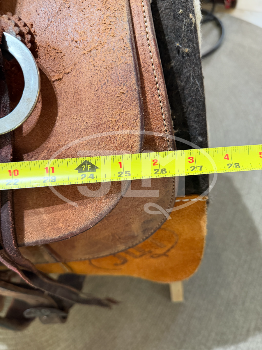 15" Taylor's Saddle Shop Team Roping Saddle