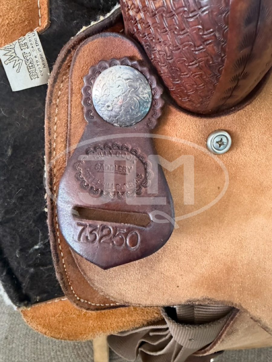 15.5" Billy Cook Barrel Saddle
