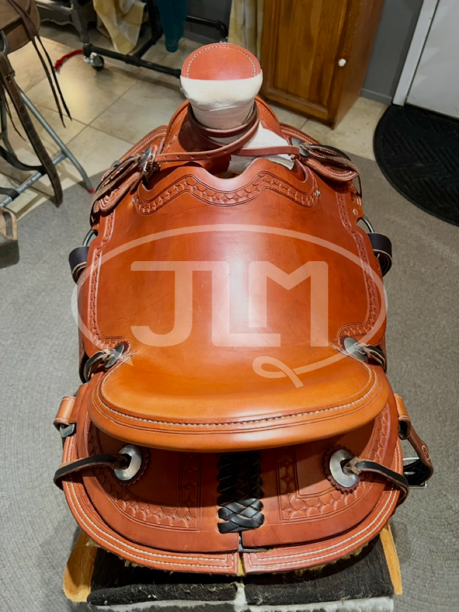 15.5" Bowman Roper Wade Ranch Saddle