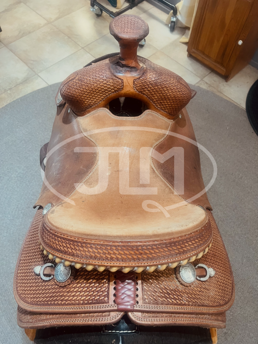13.5" ROPRO Upfront Custom Team Roping Saddle