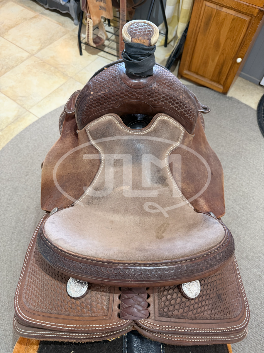 12.5" DHS Team Roping Saddle