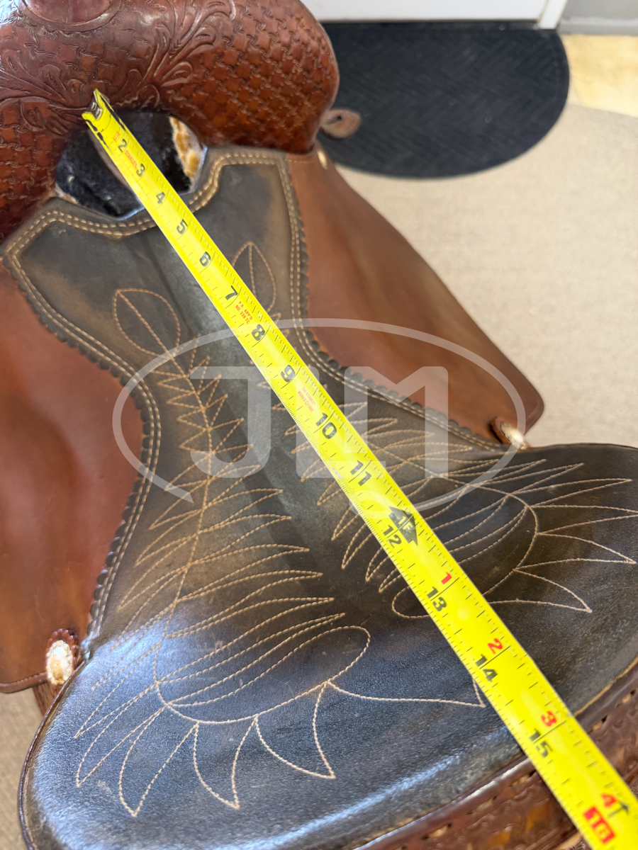 14.5" Tod Slone Diamond S Barrel Saddle