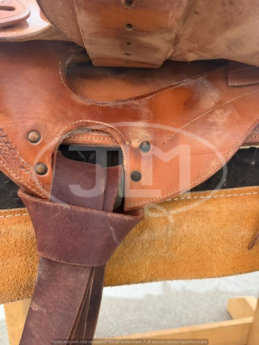 15" Allison Saddlery Ranch Saddle     S1130