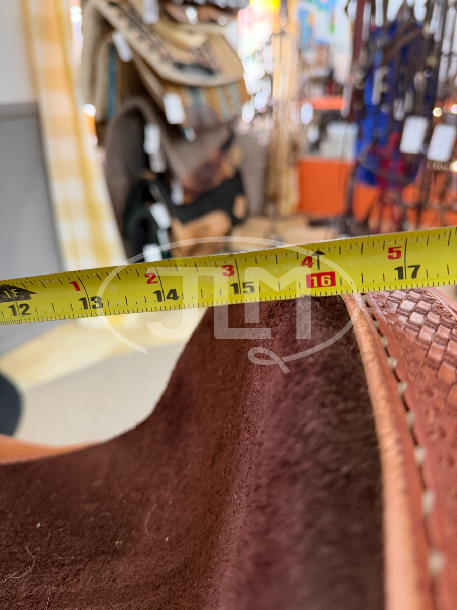 16" Len Brown The Mork Cutter Saddle