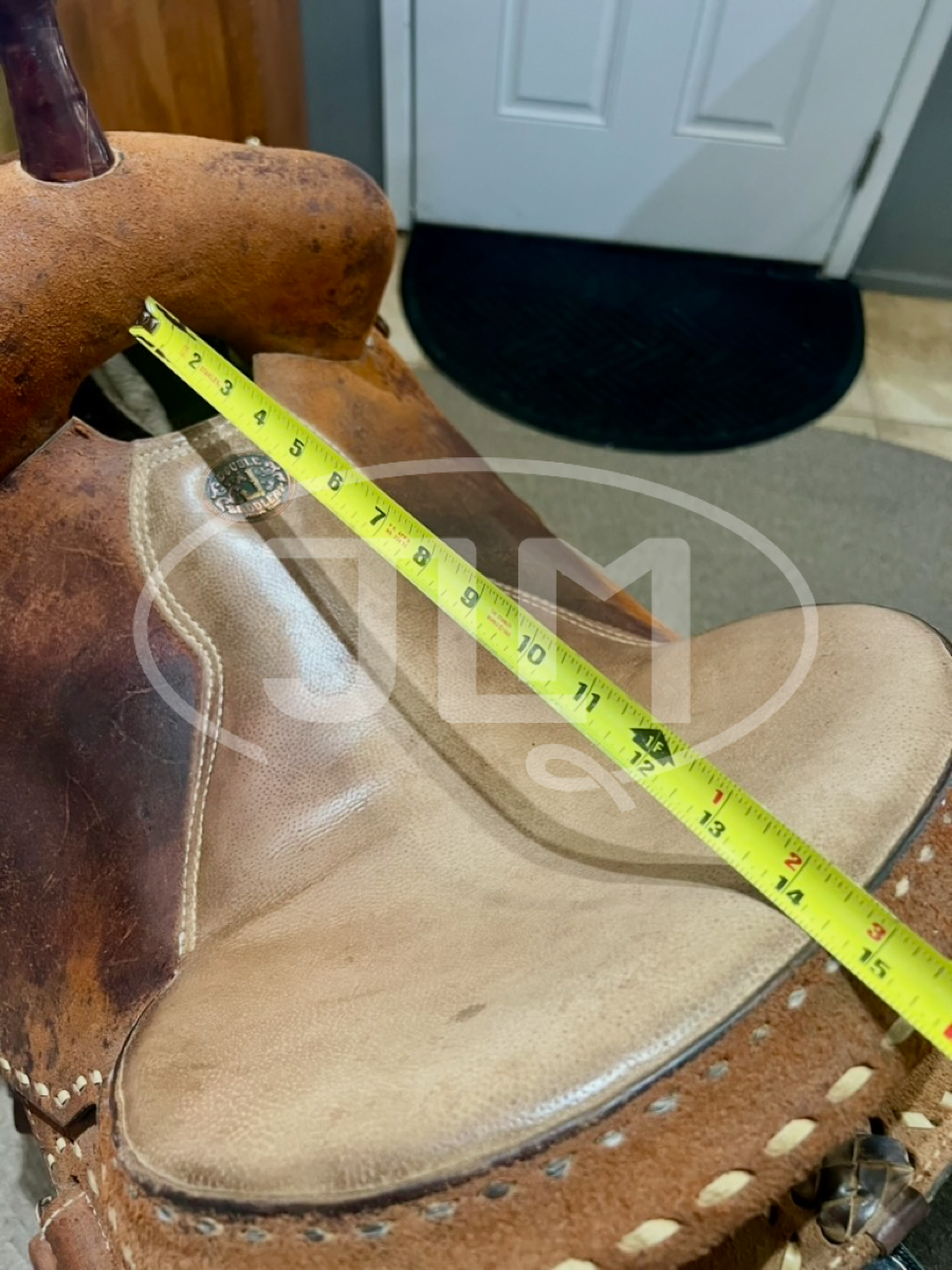 14" X Wide Double J Elite Pro Barrel Saddle