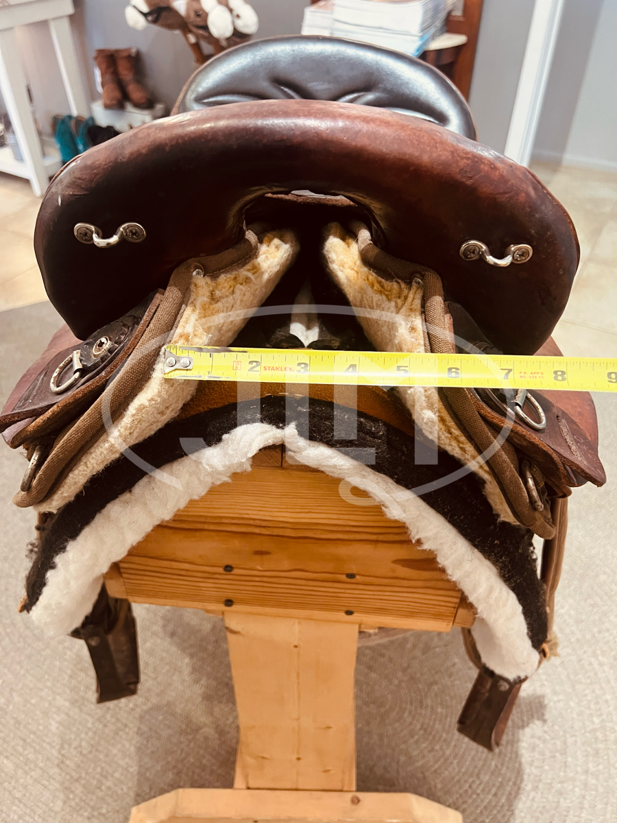 15" Big Horn Center Fire 120 Endurance Trail Saddle