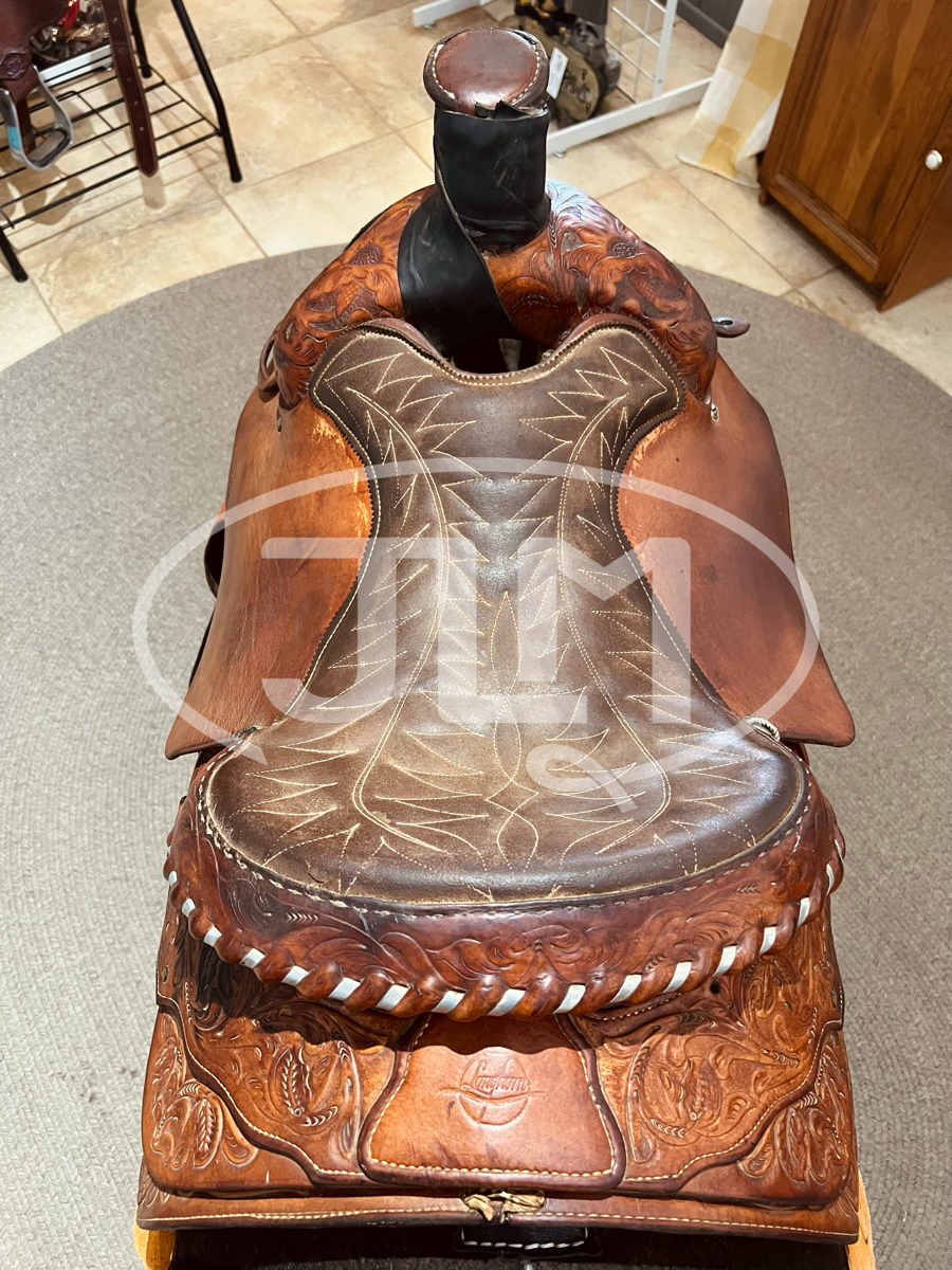 14.5" Longhorn Team Roping Saddle