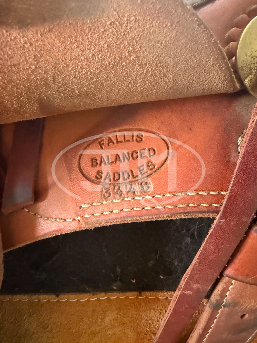 14.5" John Fallis Balanced Ride Ranch Saddle 3448